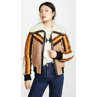 COACH Shearling Bomber Jacket