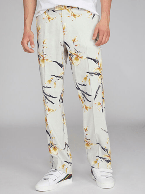 ETRO フローラルプリント テーラード スラックスパンツ