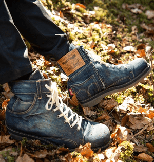 glamb Slinky denim boots / スリンキーデニムブーツ