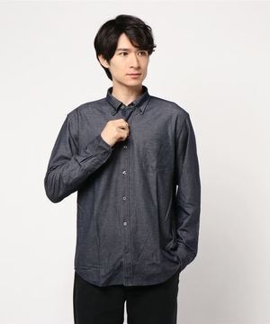BLACK LABEL CRESTBRIDGE ハイゲージジャージーボタンダウンシャツ