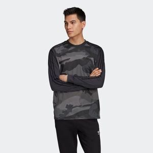 adidas カモフラージュ 長袖Tシャツ