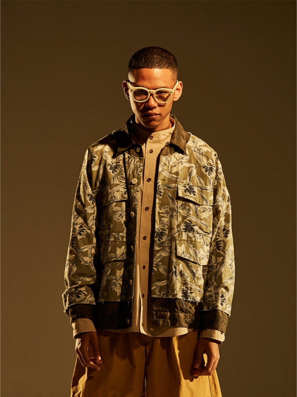 Enharmonic TAVERN Layered Military Blouson