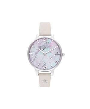 Olivia Burton Celestial Star Mother of Pearl Dial, Blush & Silver
