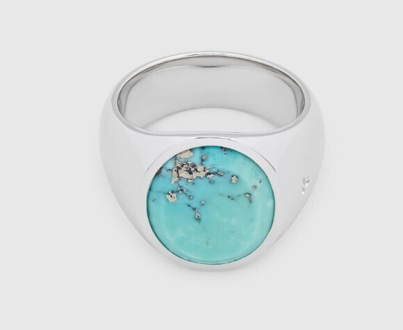 Tom Wood Oval Turquoise