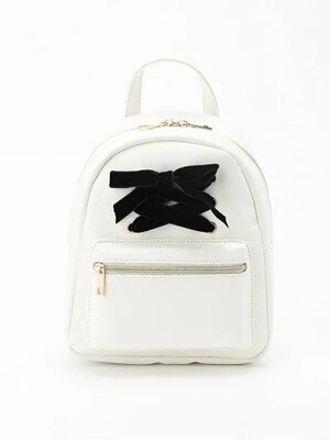 WEGO WG/(L)レースアップリボンミニリュック