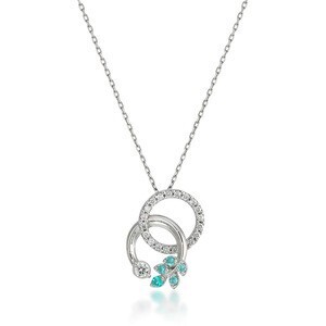 STAR JEWELRY Pt950 ネックレス PARAIBA TOURMALINE & DIAMOND NECKLACE