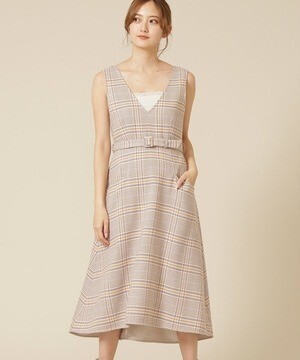 JILLSTUART ソフトリバーチェックワンピース