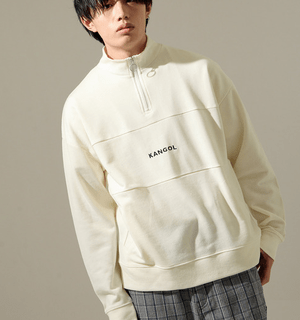 KANGOL ZIP FIVE × KANGOL 裏毛ハーフジップ