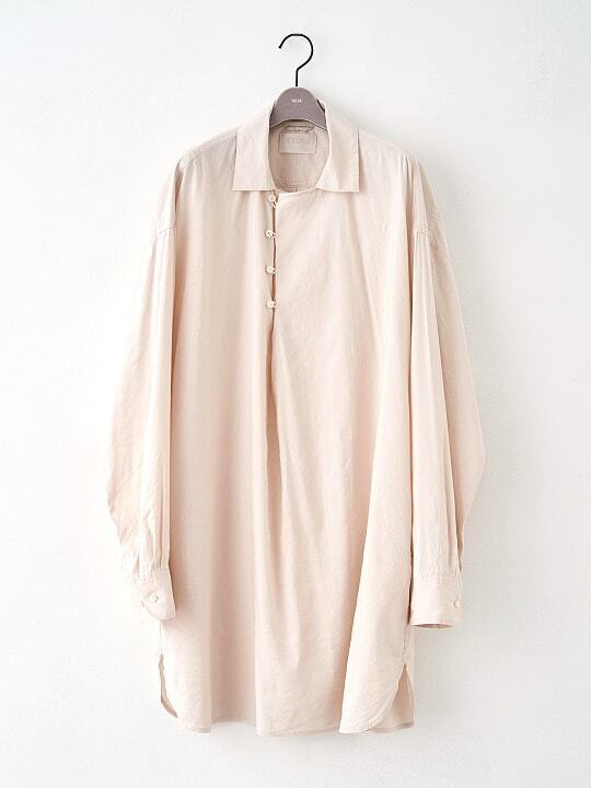 TROVE LINEN PULLOVER SHIRT