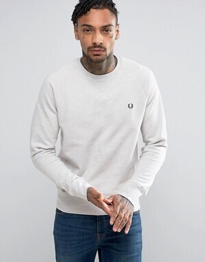 FRED PERRY Crew Neck Sweatshirt