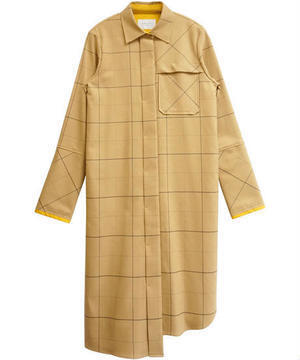 SALT+JAPAN 19AW　 WINDOWPANE CHECK SHIRT