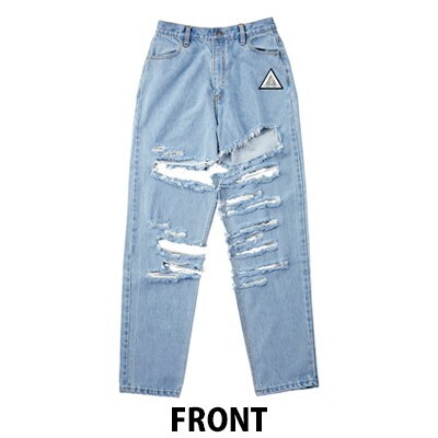PONY STONE PONY STONE × KODA KUMI CUTOUT JEANS
