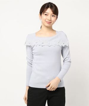 Apuweiser-riche 刺繍アシメニット