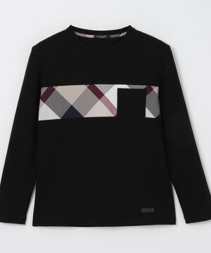 BLACK LABEL CRESTBRIDGE パーシャルクレストブリッジチェックカットソー