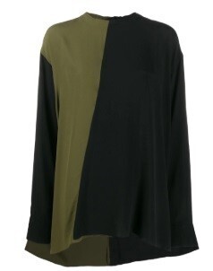 MARNI バイカラー ブラウス