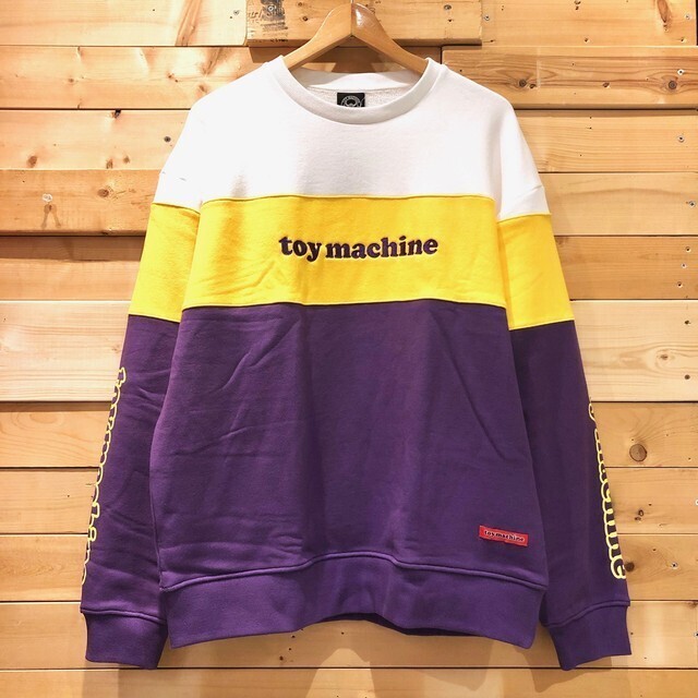TOY MACHINE LOGO CREW NECK