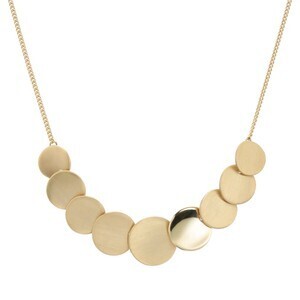 VENDOME BOUTIQUE マットゴールド ラウンド ネックレス