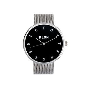 KLON KLON ALPHABET TIME -SILVER MESH- 【BLACK SURFACE】 Ver.SILVER 40mm