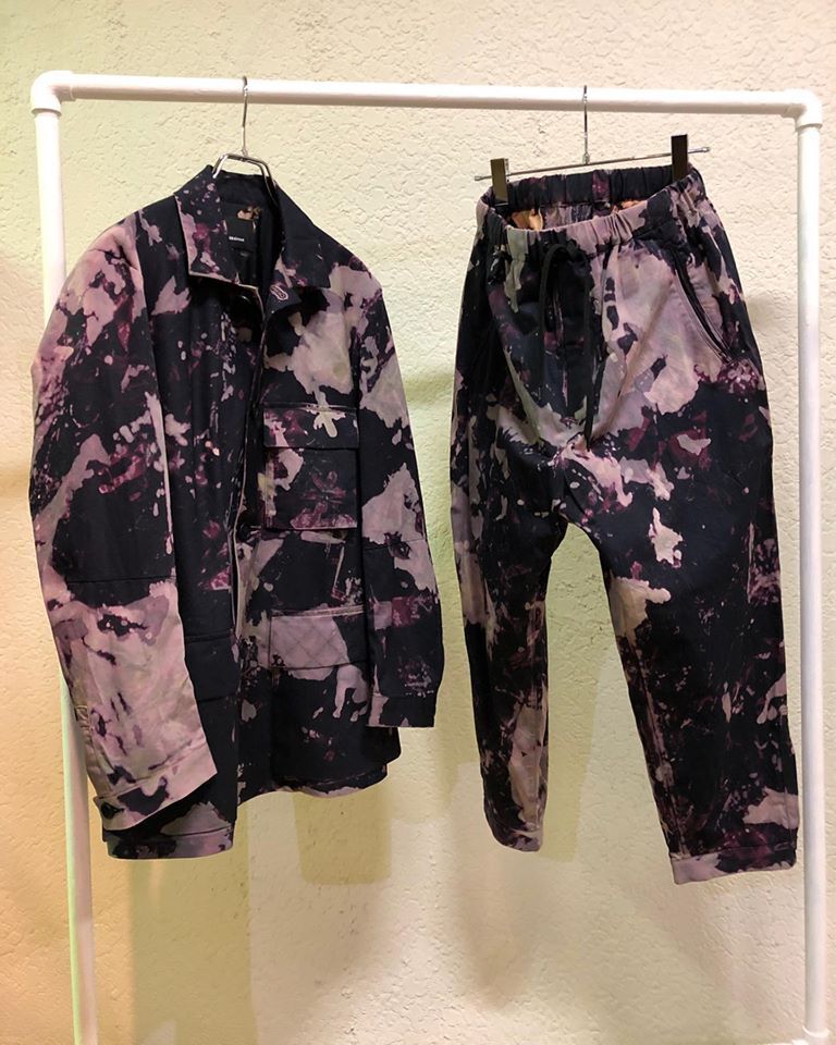08sircus C/L twill kagozome coverall