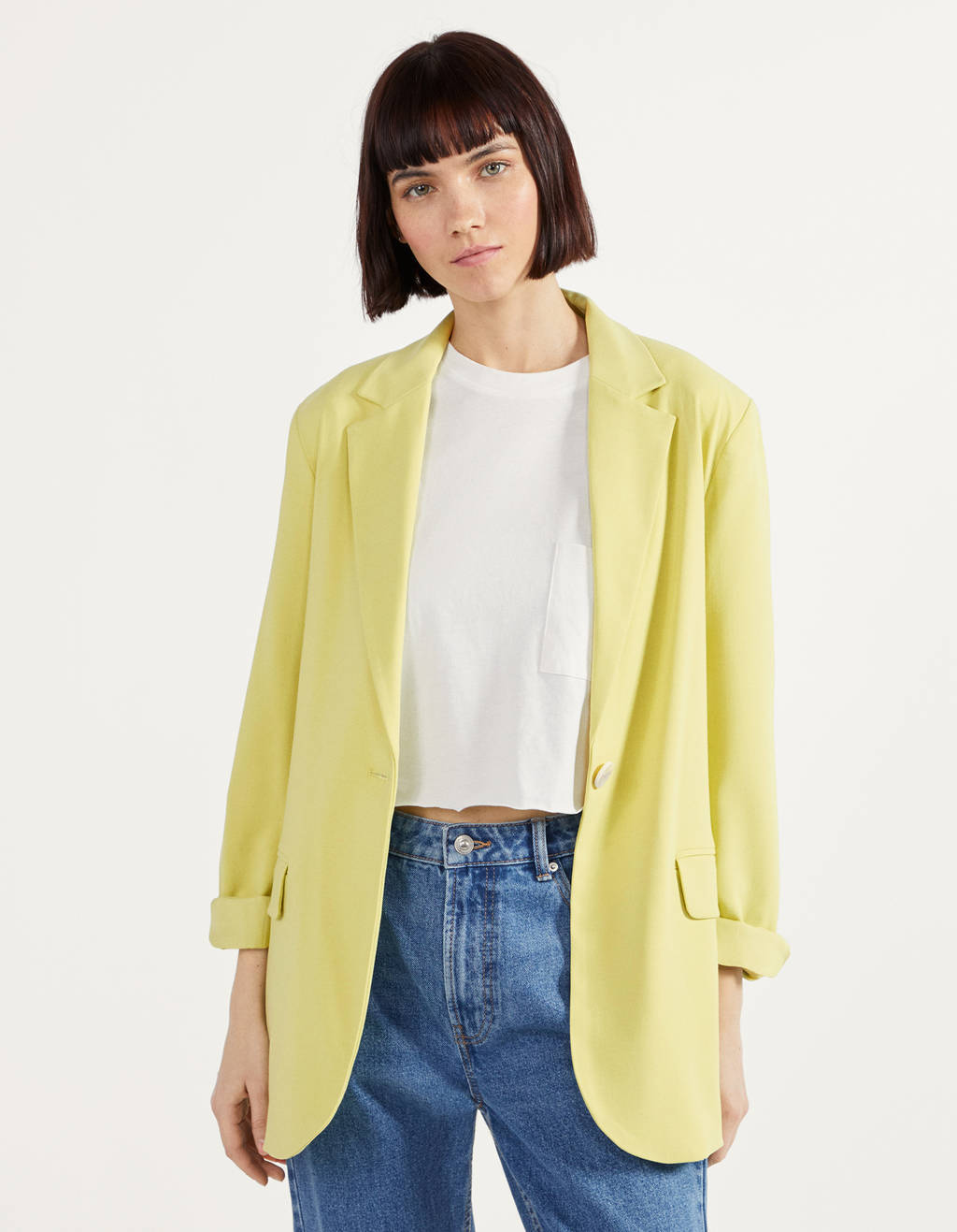 Bershka ベルト付きブレザー