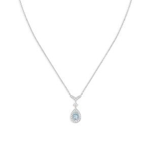 CHAUMET ジョゼフィーヌ」コレクション エグレット ペンダント アクアマリン