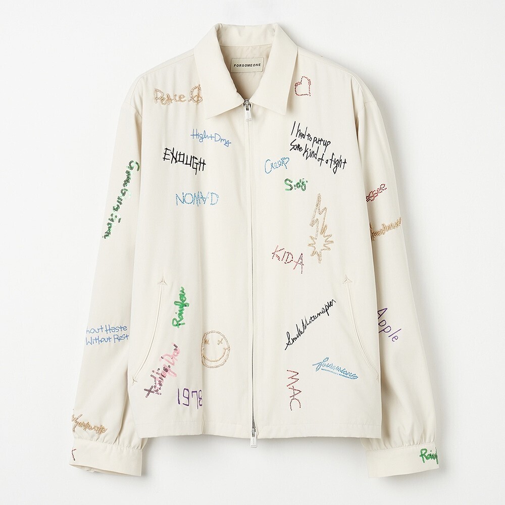 FORSOMEONE SCRIBBLE JACKET