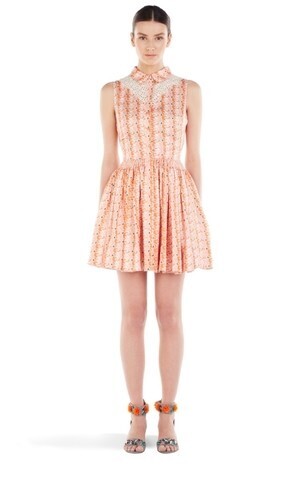 Manoush Flamingo sleeveless dress