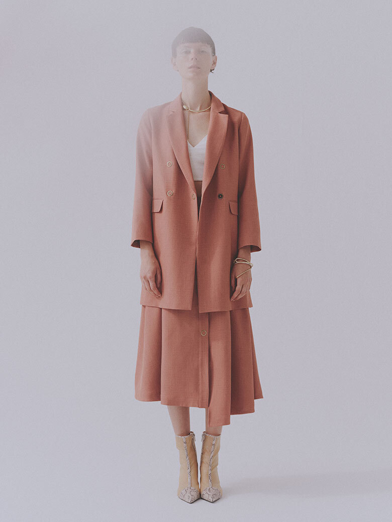 AMERI VINTAGE RING DOT BUTTON JACKET