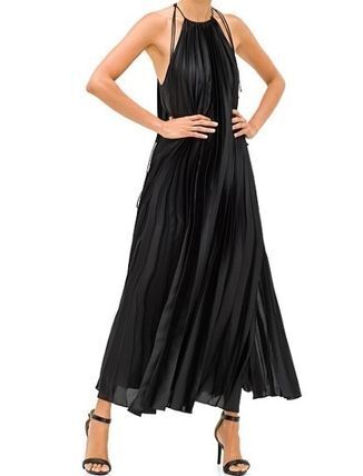 Stella McCartney プリーツロングドレス