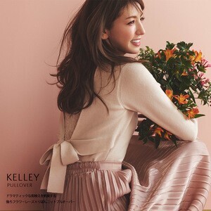 tocco フラワーレース×りぼんニットプルオーバー【kelley】