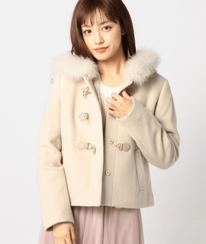 MISCH MASCH ショート丈ダッフルコート