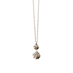 Brown Diamond ドッツ 2ドッツペンダント