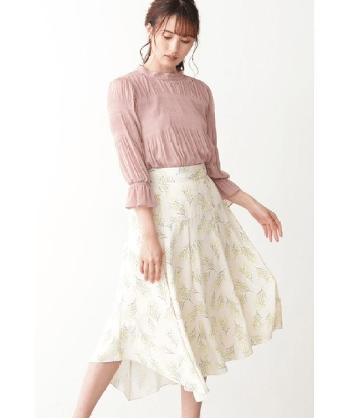 JILLSTUART ミモザフローラルスカート