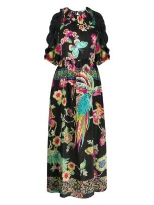 RED VALENTINO フローラル ドレス