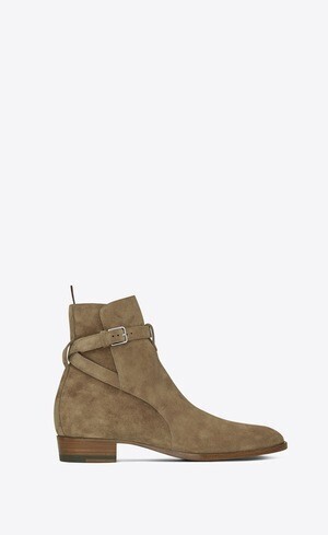 SAINT LAURENT ワイアット30 ジョッパーブーツ