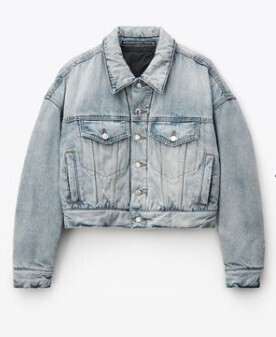 Alexander Wang パッド入りトラッカージャケット