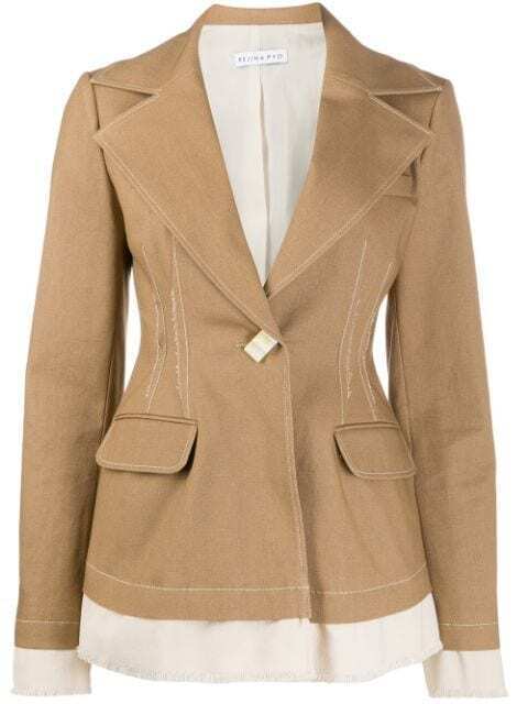 Rejina Pyo fitted reverse dart blazer