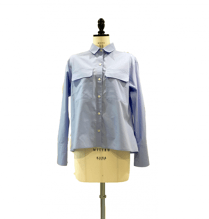 LAPINE BLEUE T/Cブロードブラウス