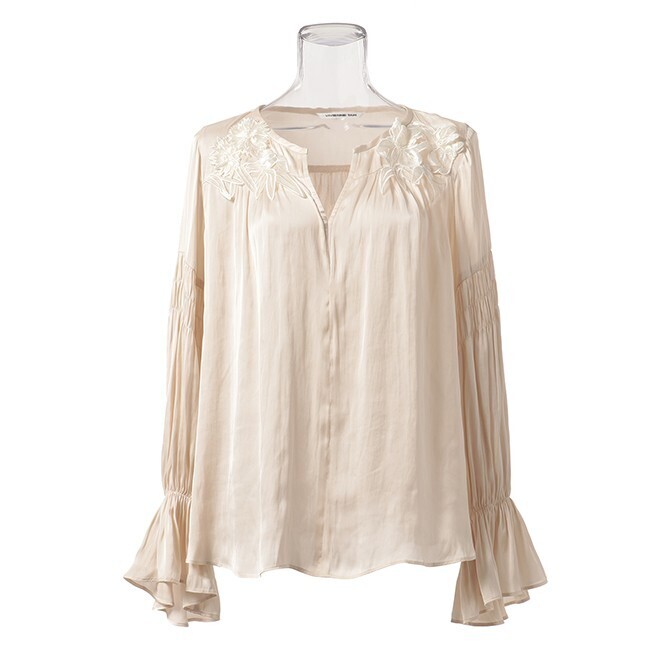 VIVIENNE TAM KASSEN SATIN VINTAGE ブラウス