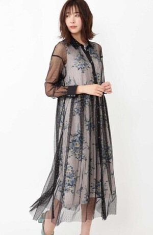 JILLSTUART アンジェリークレイヤードワンピース