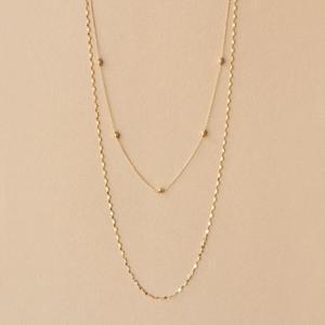 TAKE-UP TAKE-UP ONLINE SHOP/テイクアップ公式オンラインショップ / K10　ハニーカットボール　3WAY　ロングネックレス