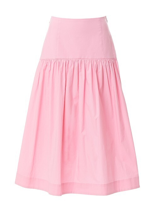 BORDERS at BALCONY COTTON SKIRT