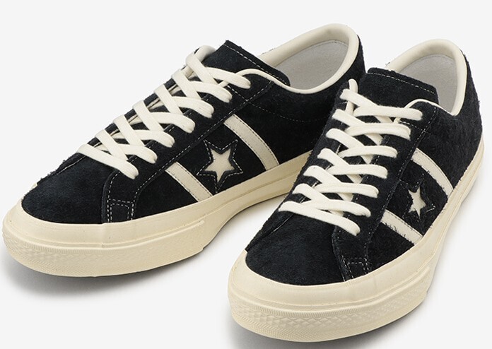 CONVERSE STAR&BARS SUEDE BLACK ONE STAR