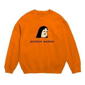 SUZURI positive woman 式部 スウェット