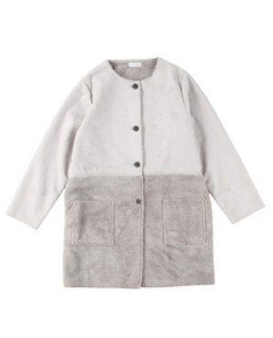 Hush Puppies フェイクムートンノーカラーCT