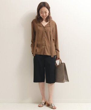 Spick & Span ボウタイブラウス