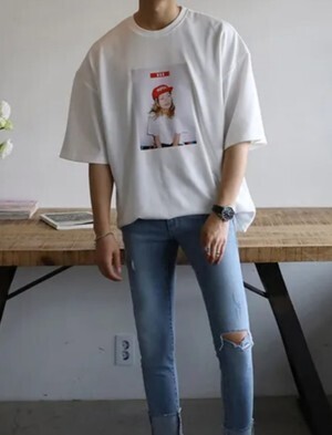 ASCLO レッドキャップ 半袖 Tシャツ
