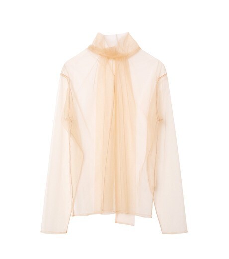 LE CIEL BLEU Tulle Bow Tie Tops