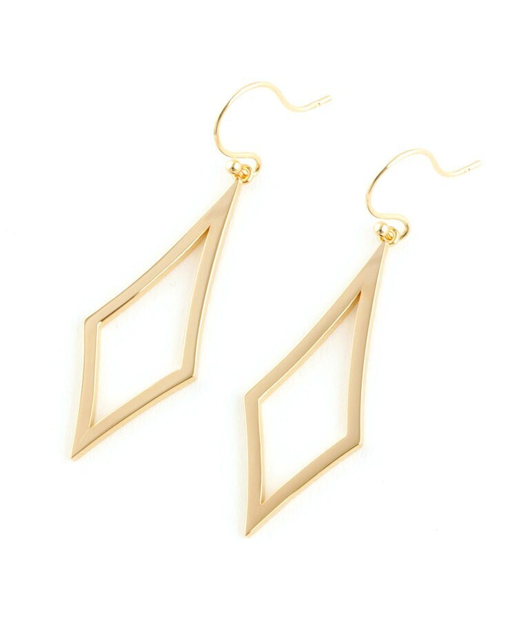 ete ピアス ダイヤシェイプ