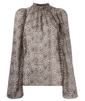 ROCHAS フローラル ブラウス